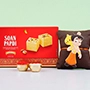 Chotta Bheem Kids Rakhi & Soan Papdi Sweet