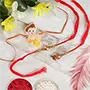 Alluring Fancy Bhaiya Bhabhi Kids Rakhi Set - For Poland