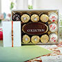 Sandalwood Rakhi With Ferrero Rocher