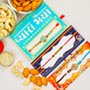 Devine 3 Rakhi Set With Dryfruits