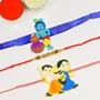 Rudraksh & Kids Cartoon 3 Rakhi Set