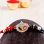Angelic Pearl Ganesha Rakhi
