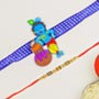 Crystal Stone & Kids 2 Rakhi Set