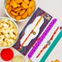 2 Divine Rakhis With Cashews & Almonds