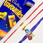 Chocolate Combo Bhaiya Bhabhi & Krishna Rakhi