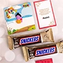 Kanha Kids Rakhi with Snickers Chocolate