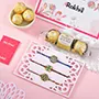 Set of 3 Rakhi With Ferrero Rocher