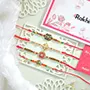 Enthralling Set of 4 Rakhis