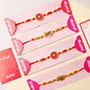 Sets of 4 Devotional Rakhi Sets