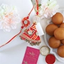 Sneh Bhaiya Bhabhi Bandhan Rakhi With Gulabjamun
