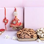 Sneh Bhaiya Bhabhi Rakhi With Dryfruits