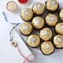 FNP Designer Meenakari Rakhi With Ferrero Rocher 16 Pcs