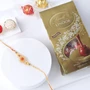 FNP Orange Designer Rakhi With Chocolate Truffles