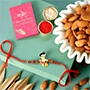 Sneh Holy Bal Hanuman Kids Rakhi & Almonds