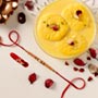 Sneh Rose Gold Rakhi & Rasmalai
