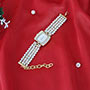 Classy Pearl Stone Studded Wrist Watch