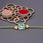 Pastel Stone Designer Rakhi for Brother