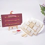 Rudraksha Rakhi Gift Pack with Kaju Katli