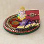The Beautiful Puja Thali for Rakhi