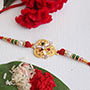 Designer Golden Rakhi