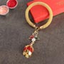 Stone Studded Lumba Rakhi Bracelet