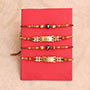 Stylish set of 4 Rakhis
