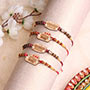 Attractive Rakhi set of cute brothers