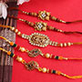 Astonishing Designer Rakhi set of 5