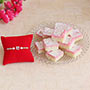 Delicious Coconut Barfi with Rakhi