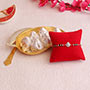 Attractive AD Rakhi with Kaju Samosa