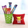 Pikachu Rakhi with Chocolates