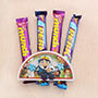 Subway Surfer Rakhi with Chocolates