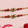 Sacred Swastika Rakhi Set