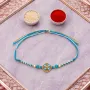 Modern Diagonal Evil Eye Designer Rakhi for Brother