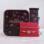 Two Rakhi Set With Chocolates