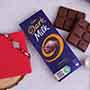 Rakhi With Cadbury Dairy Milk