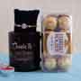 AD Stone Rakhi with Mug and Ferrero Rocher