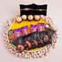 2 Rakhi with Puja Thali and Chocolates Combo