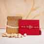 Designer AD Rakhi with Cashew