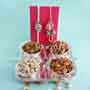 Bhaiya Bhabhi Rakhi with Silver Tray and Dryfruits
