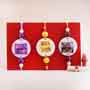 Set of 3 Foodie Rakhi