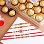 Set of 5 Rakhi with Ferrero Rocher