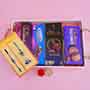 Evil Eye Bhaiya Bhabhi Rakhi with Chocolate Tray