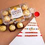 Set of 5 Rakhi with Ferrero Rocher