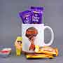 Chhota Bheem Rakhi with Lights N Mug Combo