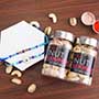 Pair of Evil Eye Rakhis with Dry Fruits