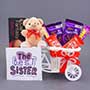 Chocolates for Sisters in a Toy Cycle