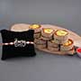 AD Amazing Bro Rakhi with Anjeer Cake Sweets