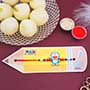 Doraemon Rakhi with Sweets for Little Brother