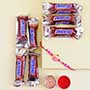 Cute Rakhi for Kids with Chocolates